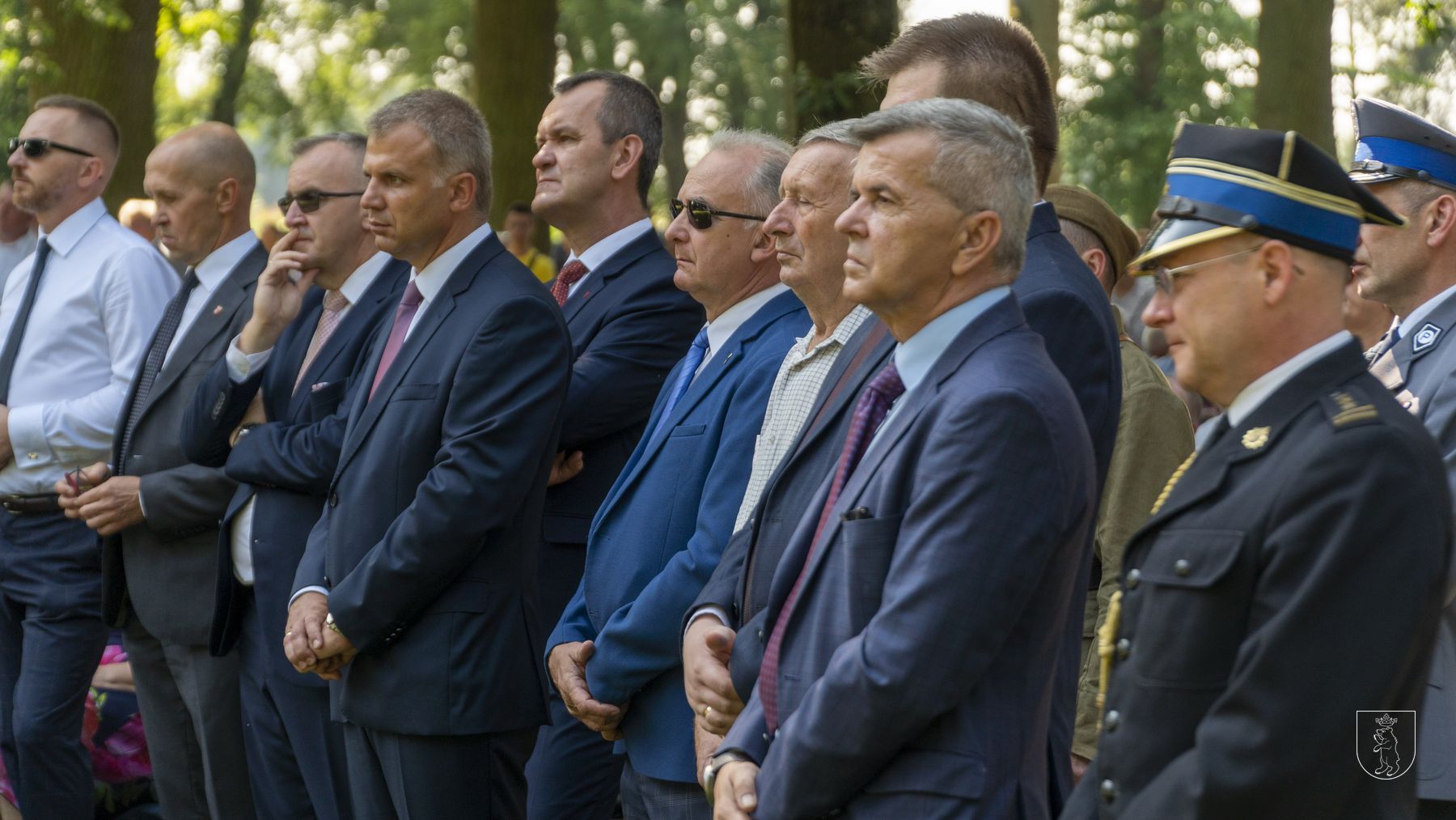 Uroczystości na Cmentarzu Wojennym