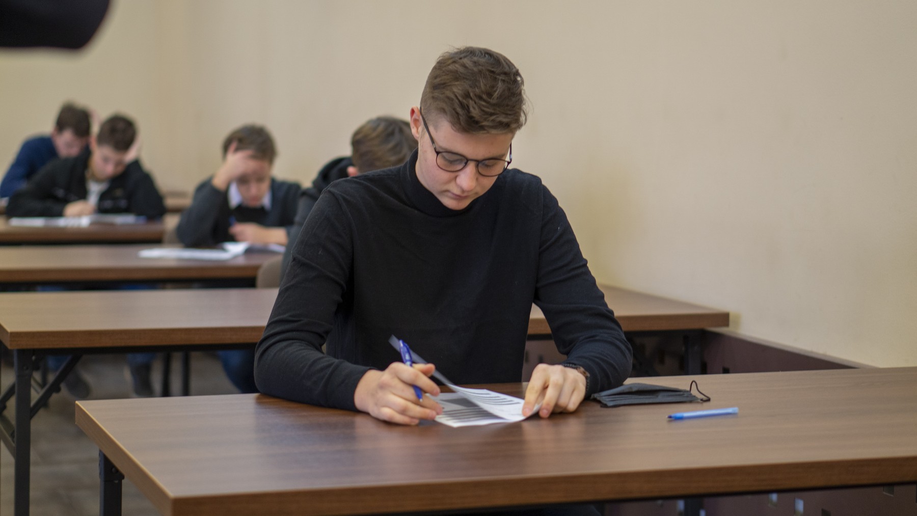 Kacper Beczek z największą wiedzą o Łukowie