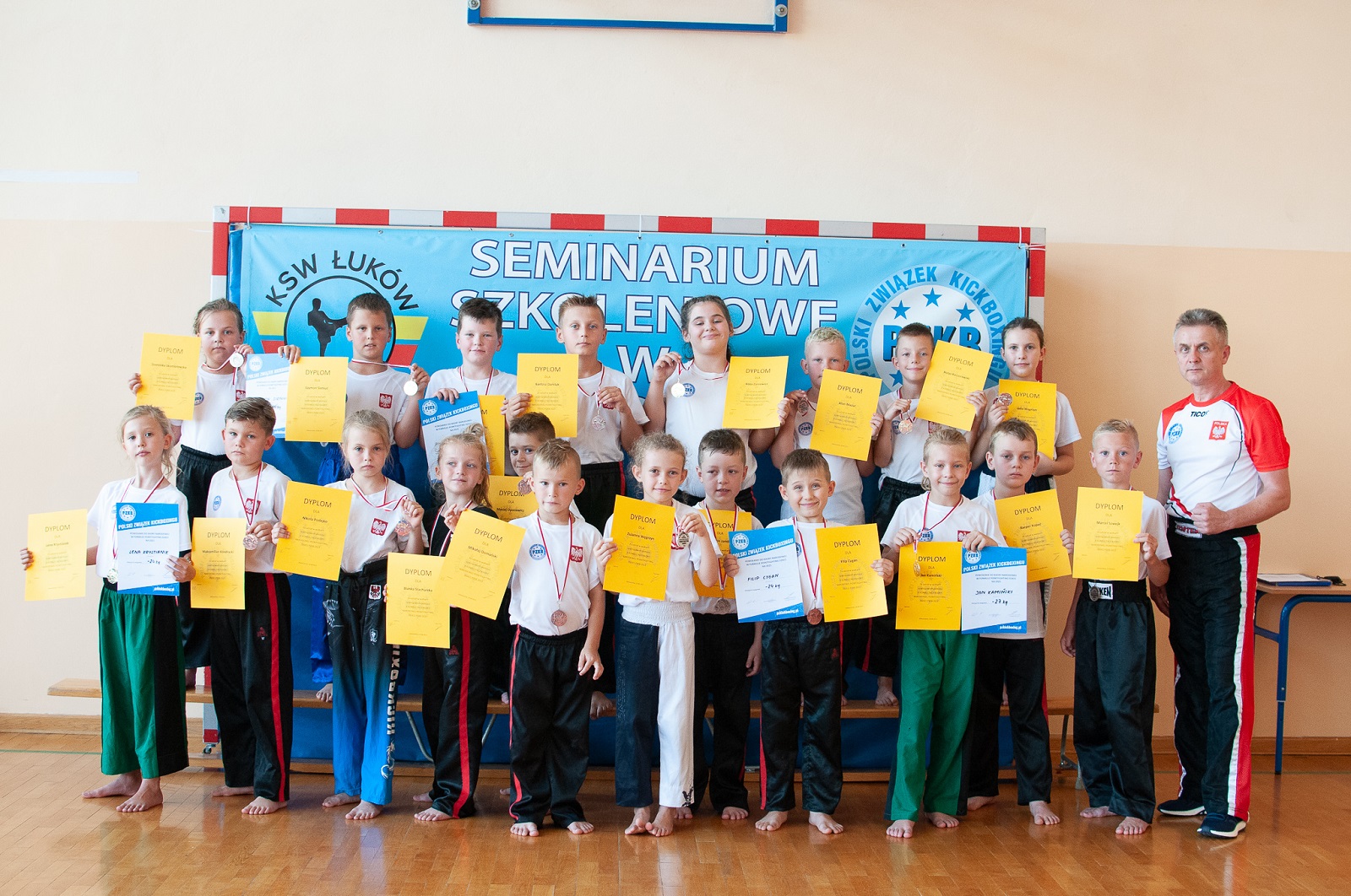 Turniej kickboxingu dla młodych wojowników