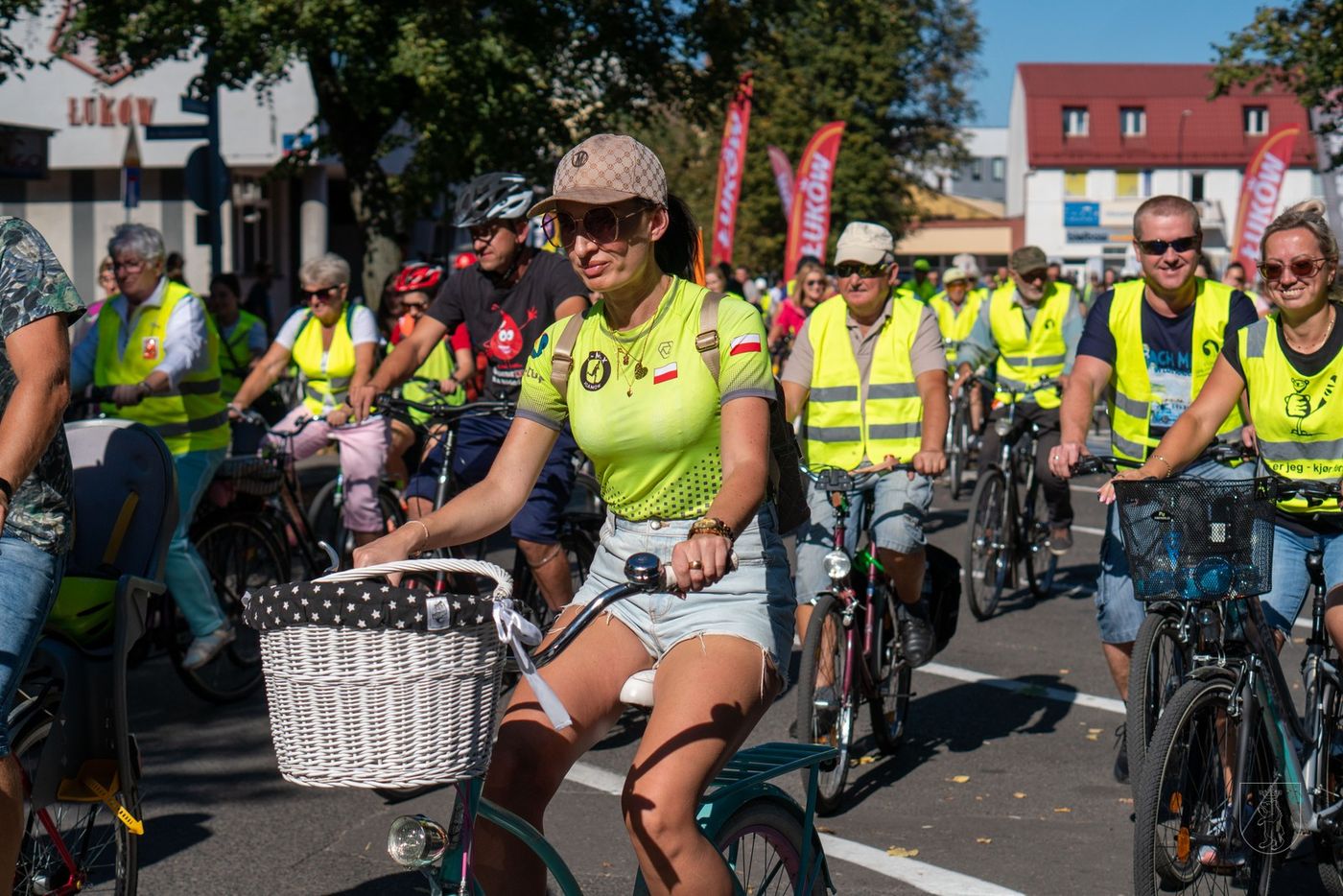 Bezpieczny Peleton przejechał ulicami Łukowa. Zobacz zdjęcia