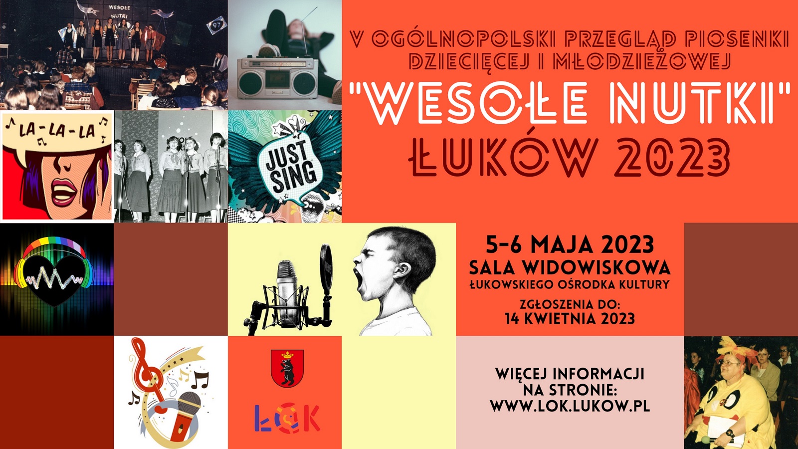 Zgłoszenia na konkurs „Wesołe Nutki”