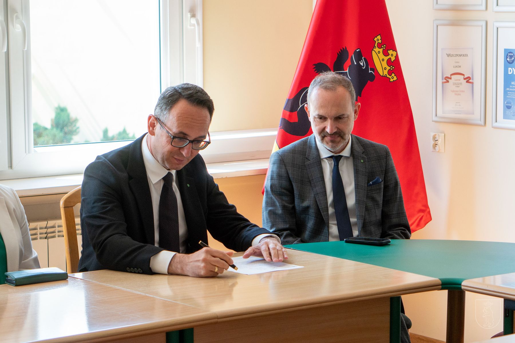 Minister Infrastruktury w Łukowie
