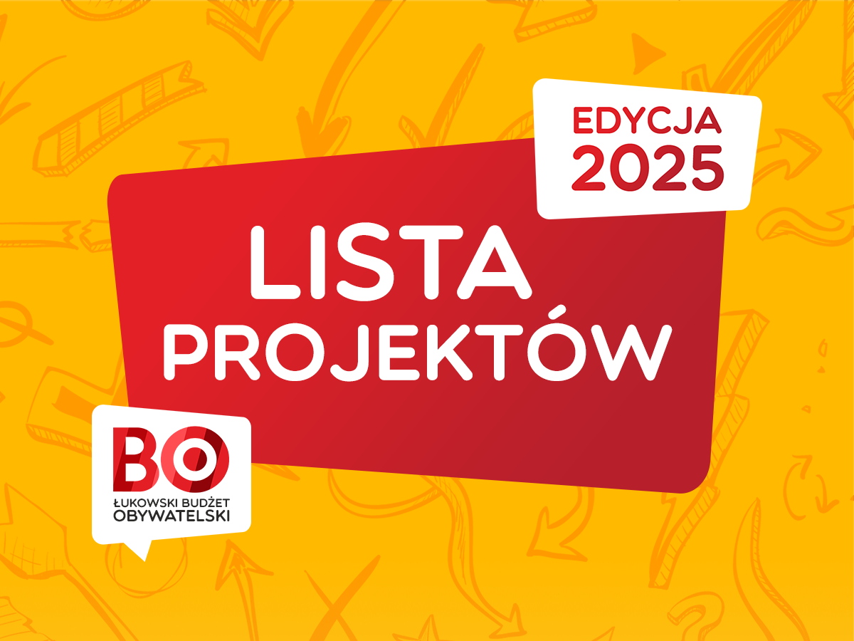 BO 2025: lista projektów zgłoszonych przez mieszkańców