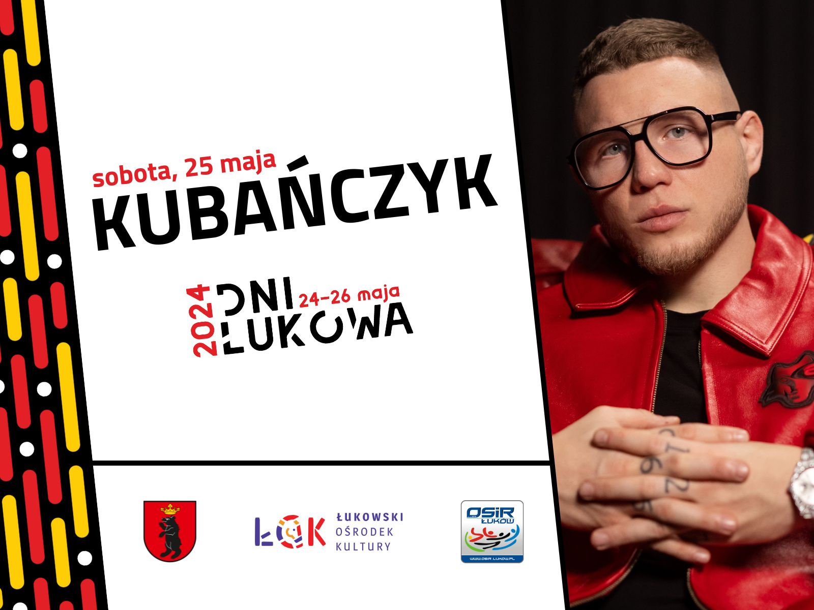 Dni Łukowa 2024: sobota z Kubańczykiem