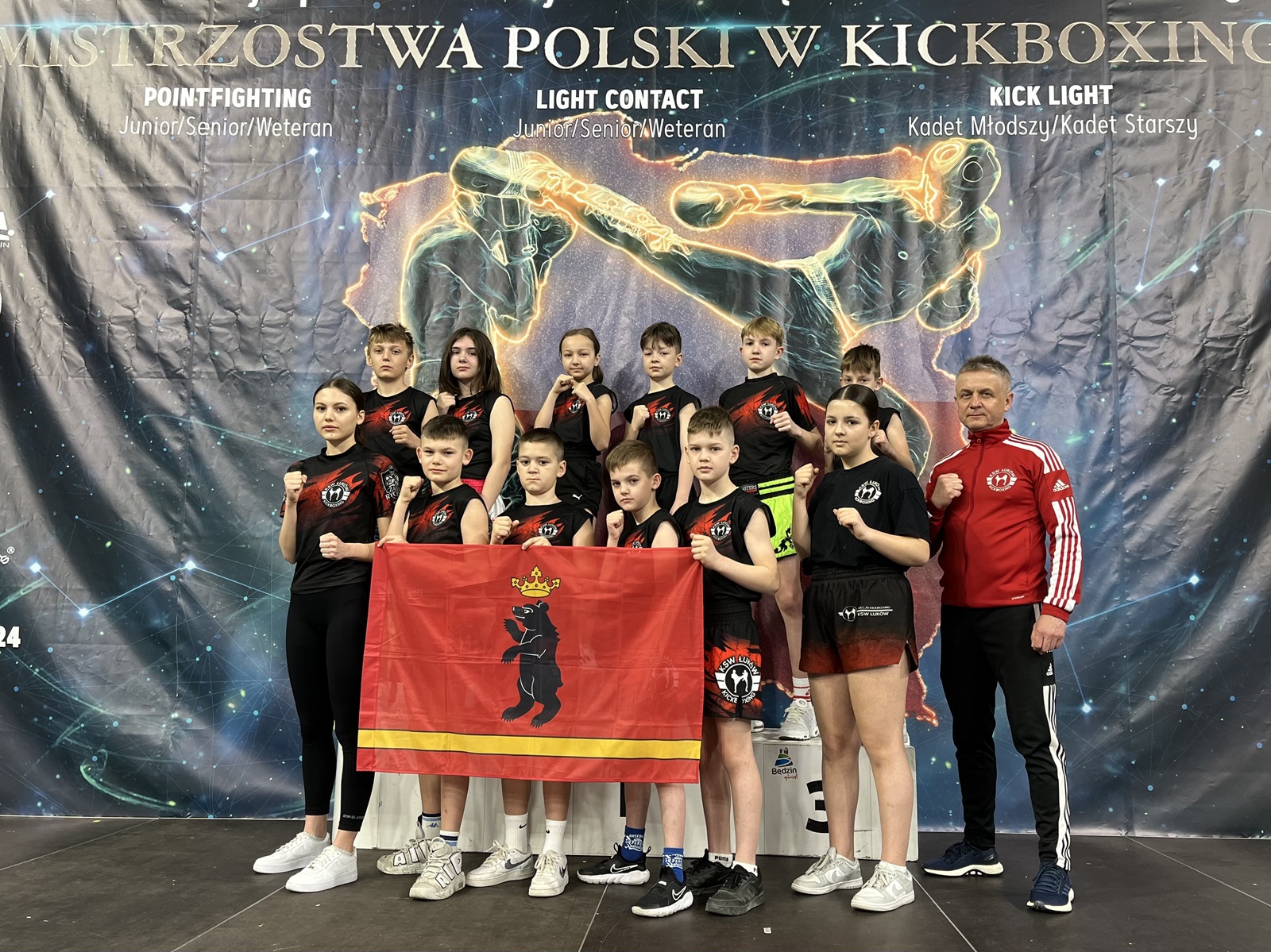 KSW Łuków najlepszym klubem kickboxingu na Lubelszczyźnie