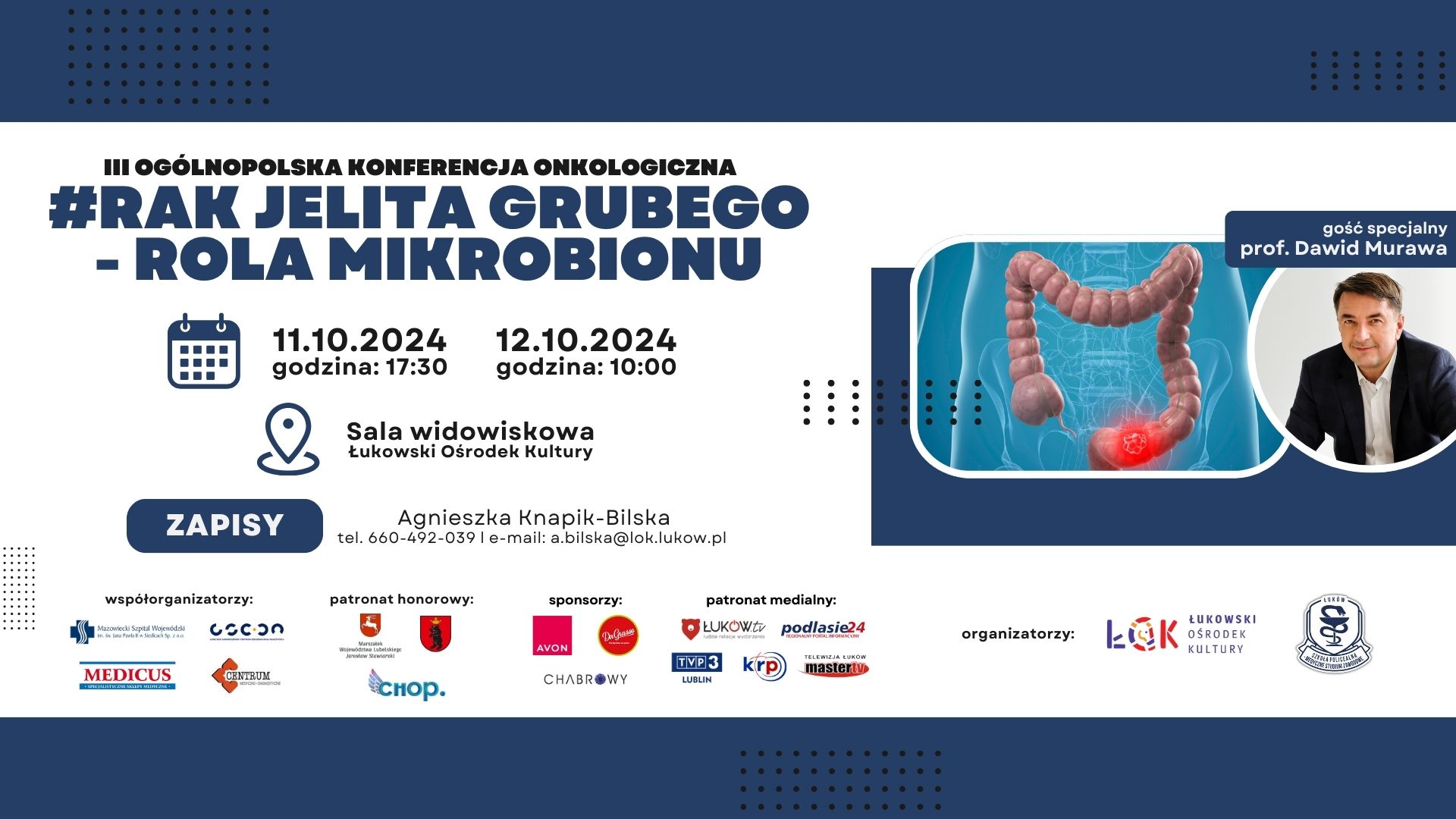 Zaproszenie na konferencję onkologiczną