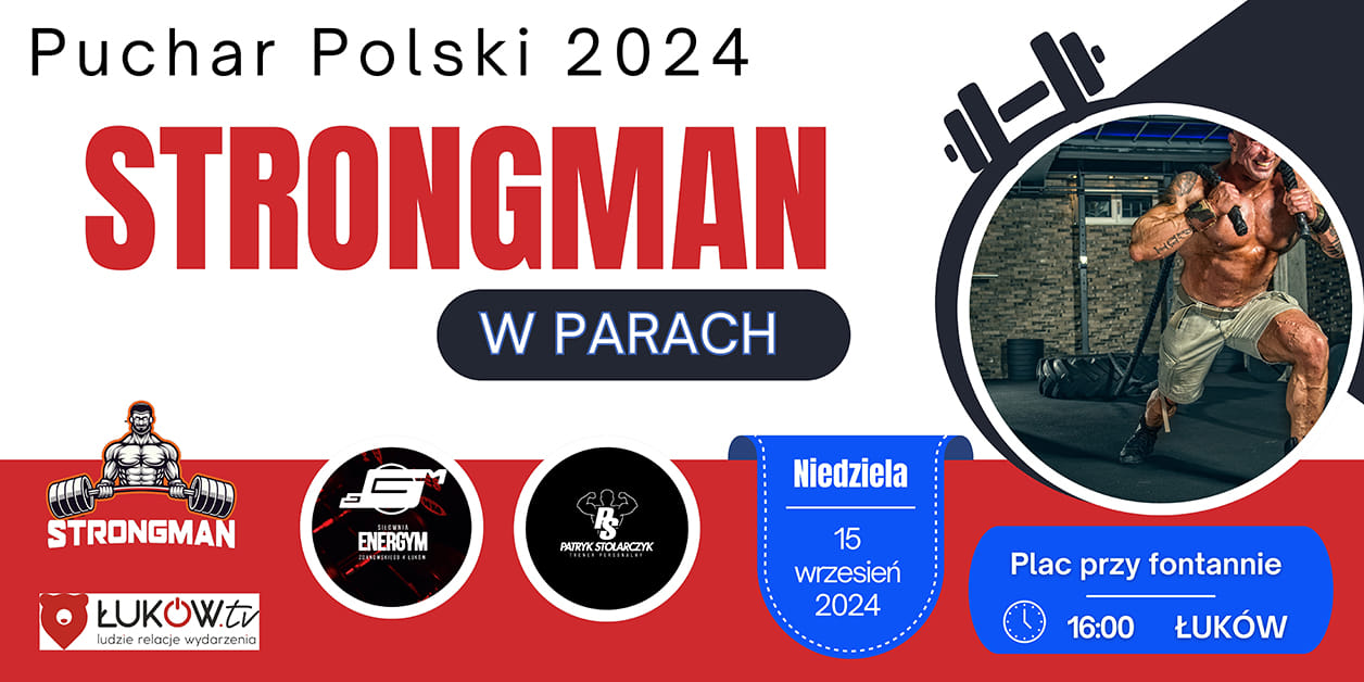 Zawody strongman już w niedzielę!