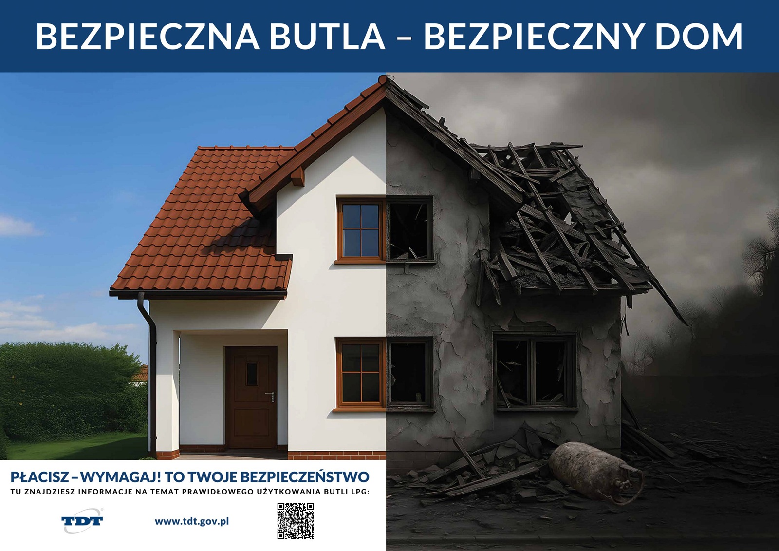Kampania informacyjna "Bezpieczna butla - bezpieczny dom"