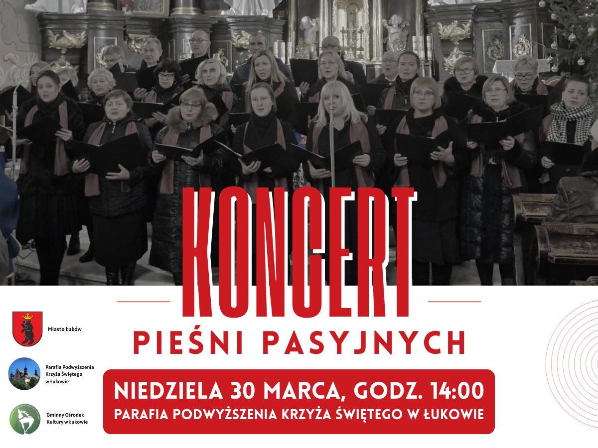 Koncert Pieśni Pasyjnych już w niedzielę