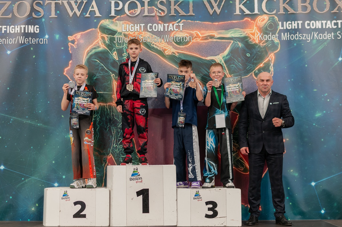 Czterech Mistrzów Polski z KSW Łuków!