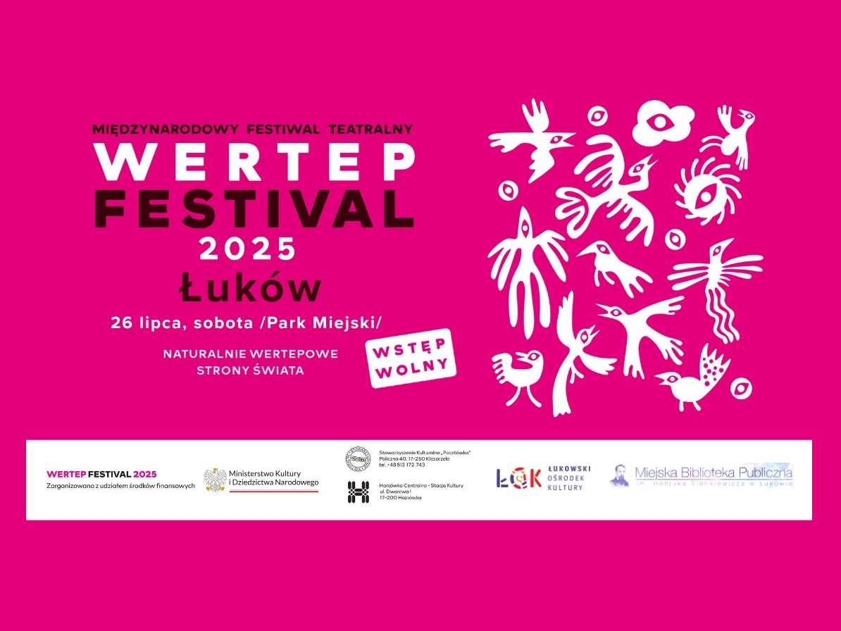 Teatralna uczta po raz pierwszy w Łukowie! Festiwal WERTEP zawita do naszego miasta!