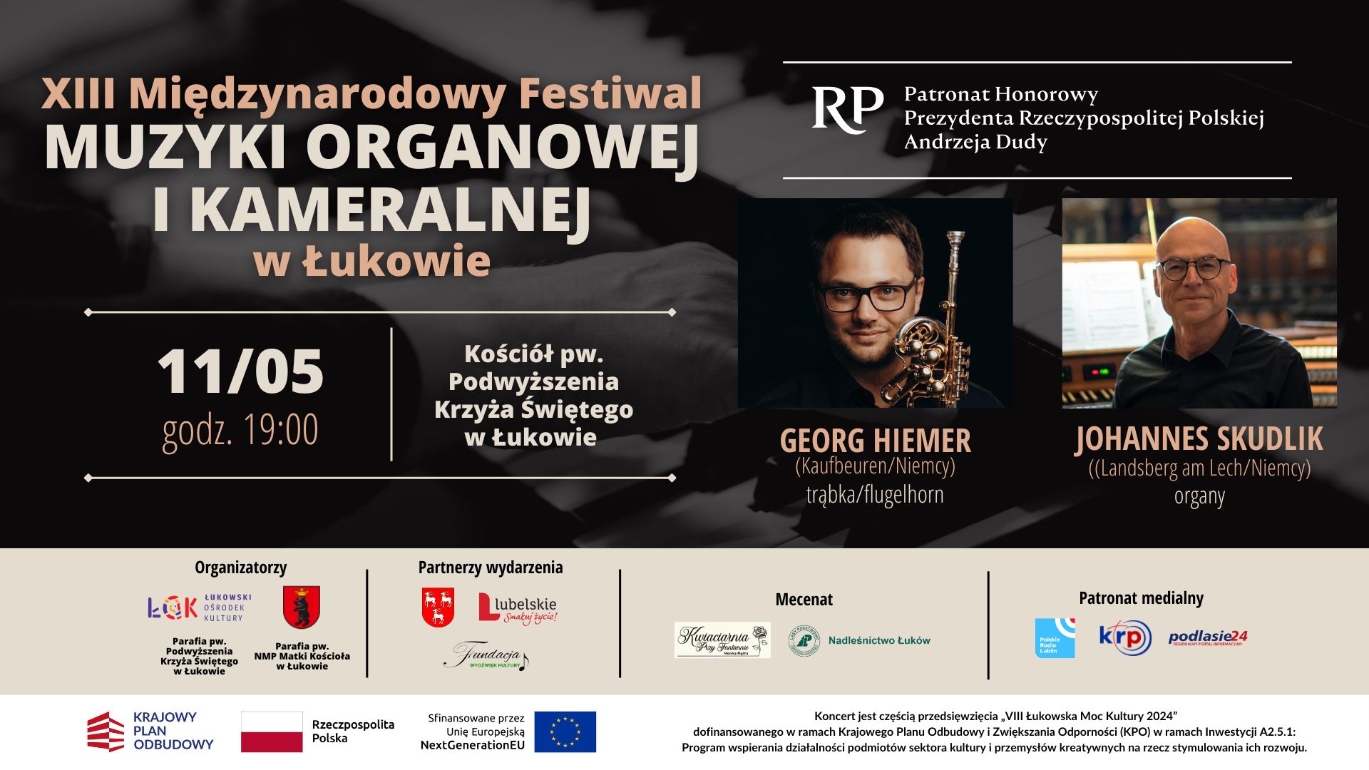 Niemiecki duet w łukowskim kościele