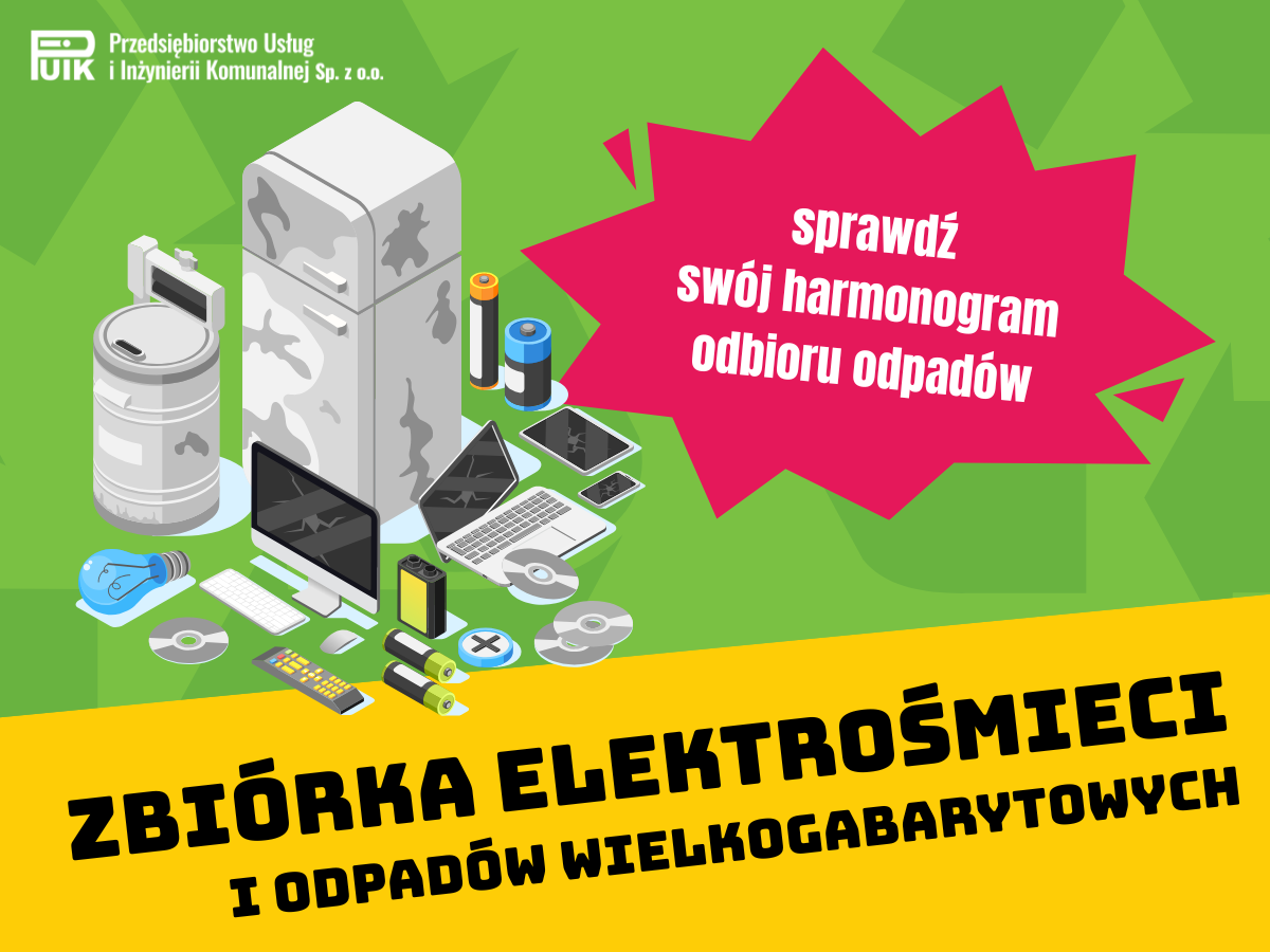 Jesienna zbiórka elektroodpadów i odpadów wielkogabarytowych