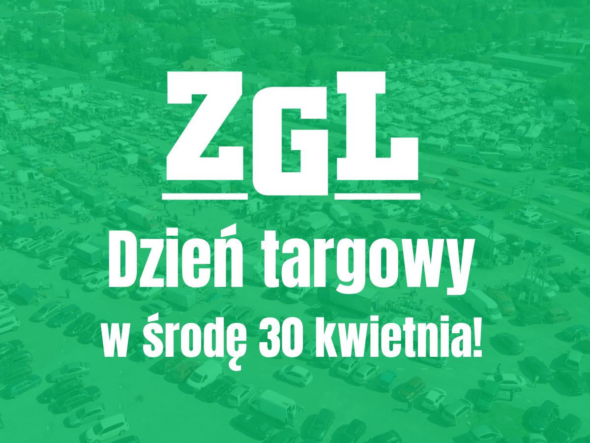 Targowisko w środę 30 kwietnia!