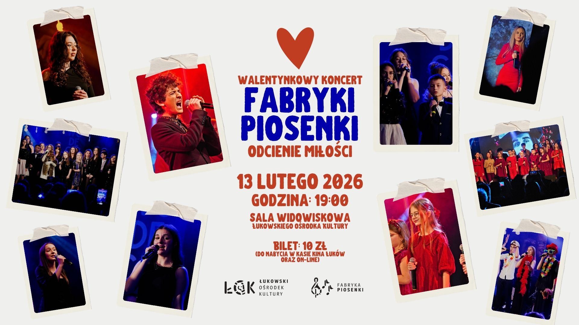 Walentynkowy koncert w ŁOK
