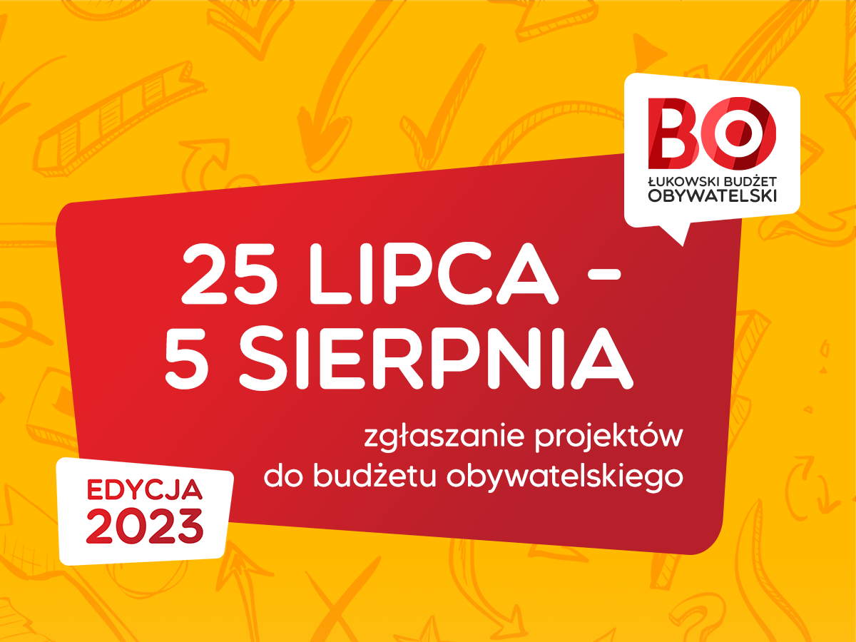Budżet Obywatelski 2023 - czekamy na wnioski od mieszkańców