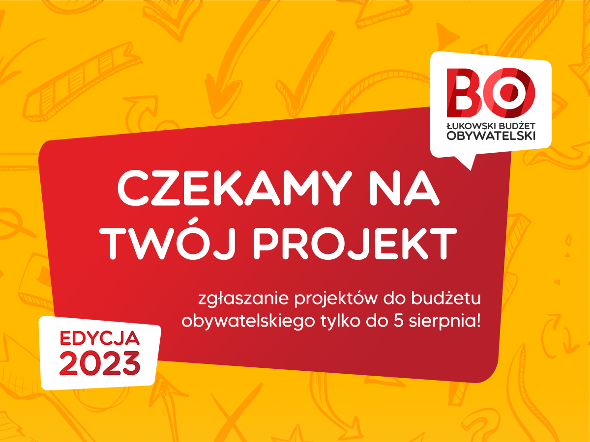 Tydzień na złożenie wniosku do budżetu obywatelskiego!