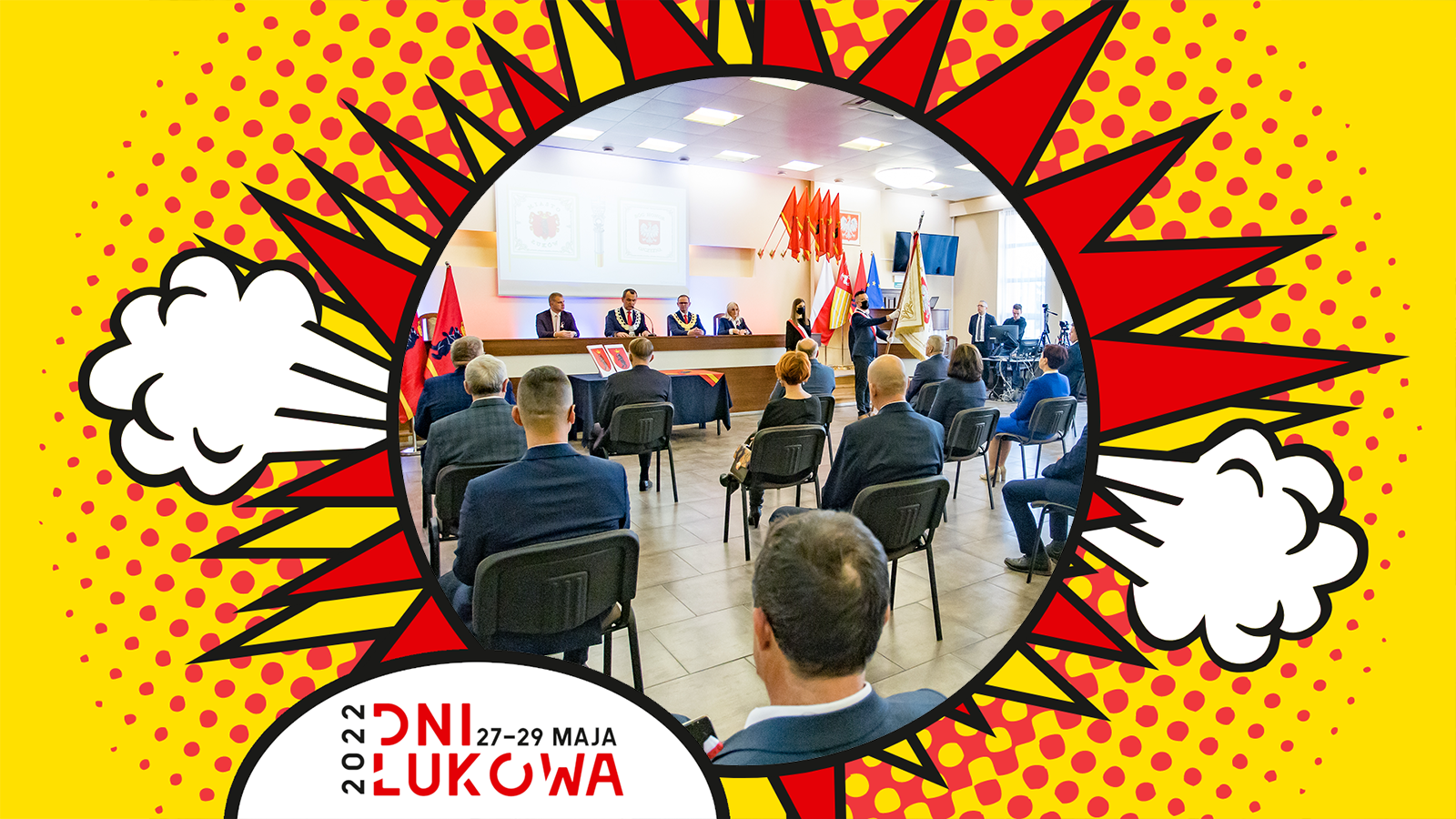Uroczysta sesja na początek Dni Łukowa