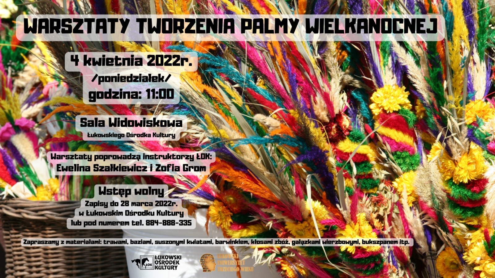 Wielkanocne warsztaty w ŁOK