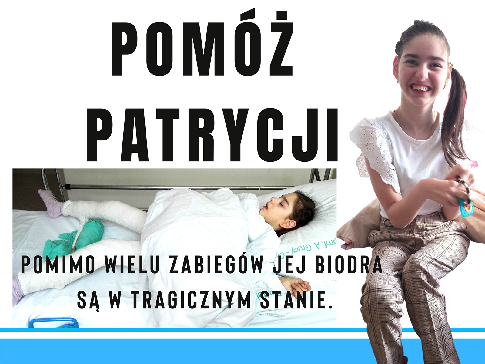 Pomóżmy 15-letniej Patrycji z Łukowa