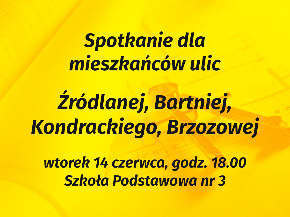 Spotkanie dla mieszkańców ulic „za torami”