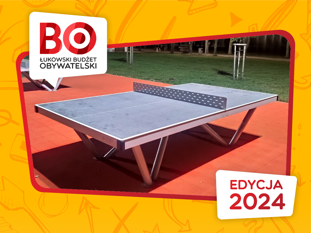 BO 2024: Instalacja stołów do tenisa stołowego