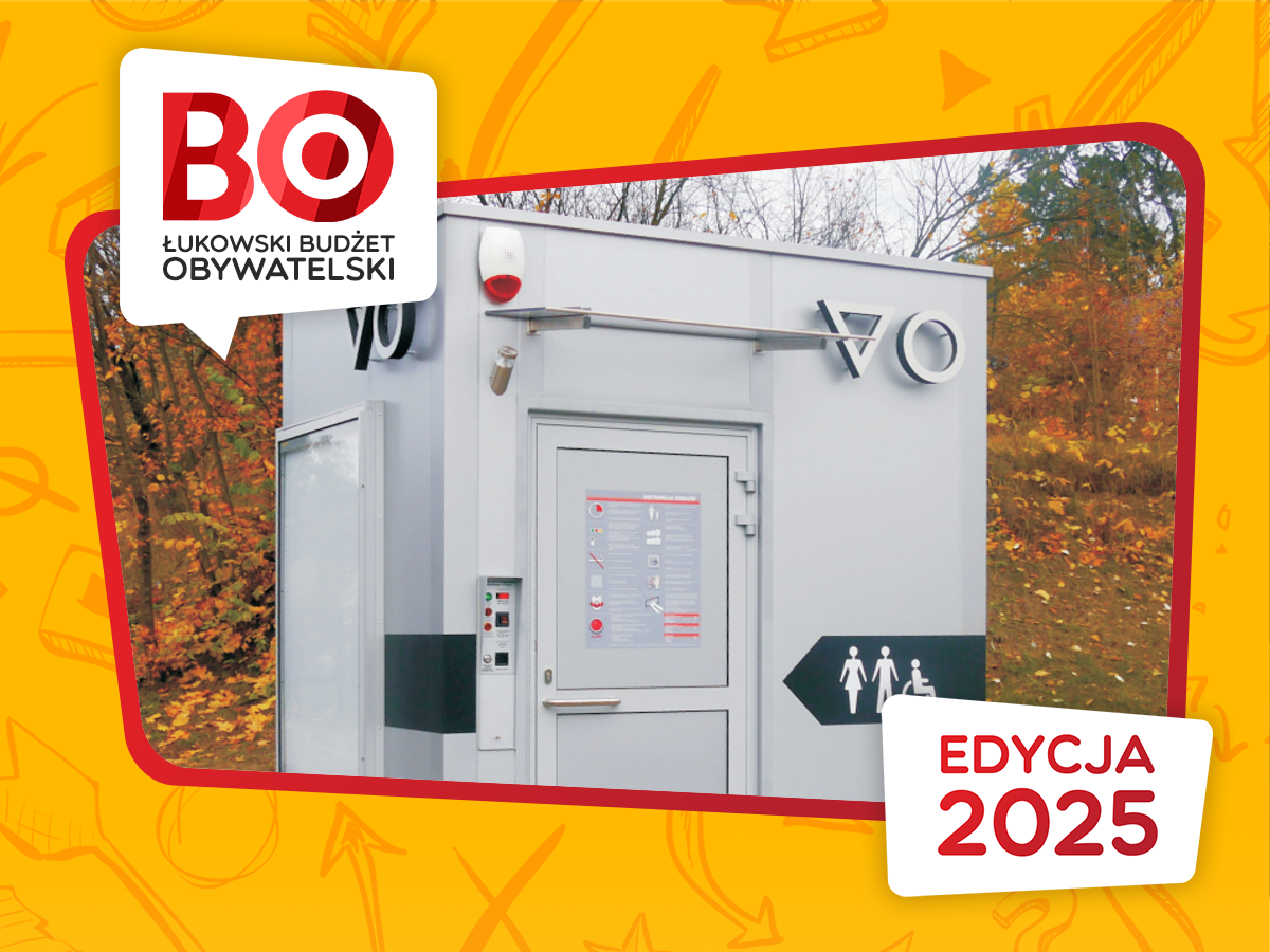 BO 2025: Budowa szaletu miejskiego w Łukowie
