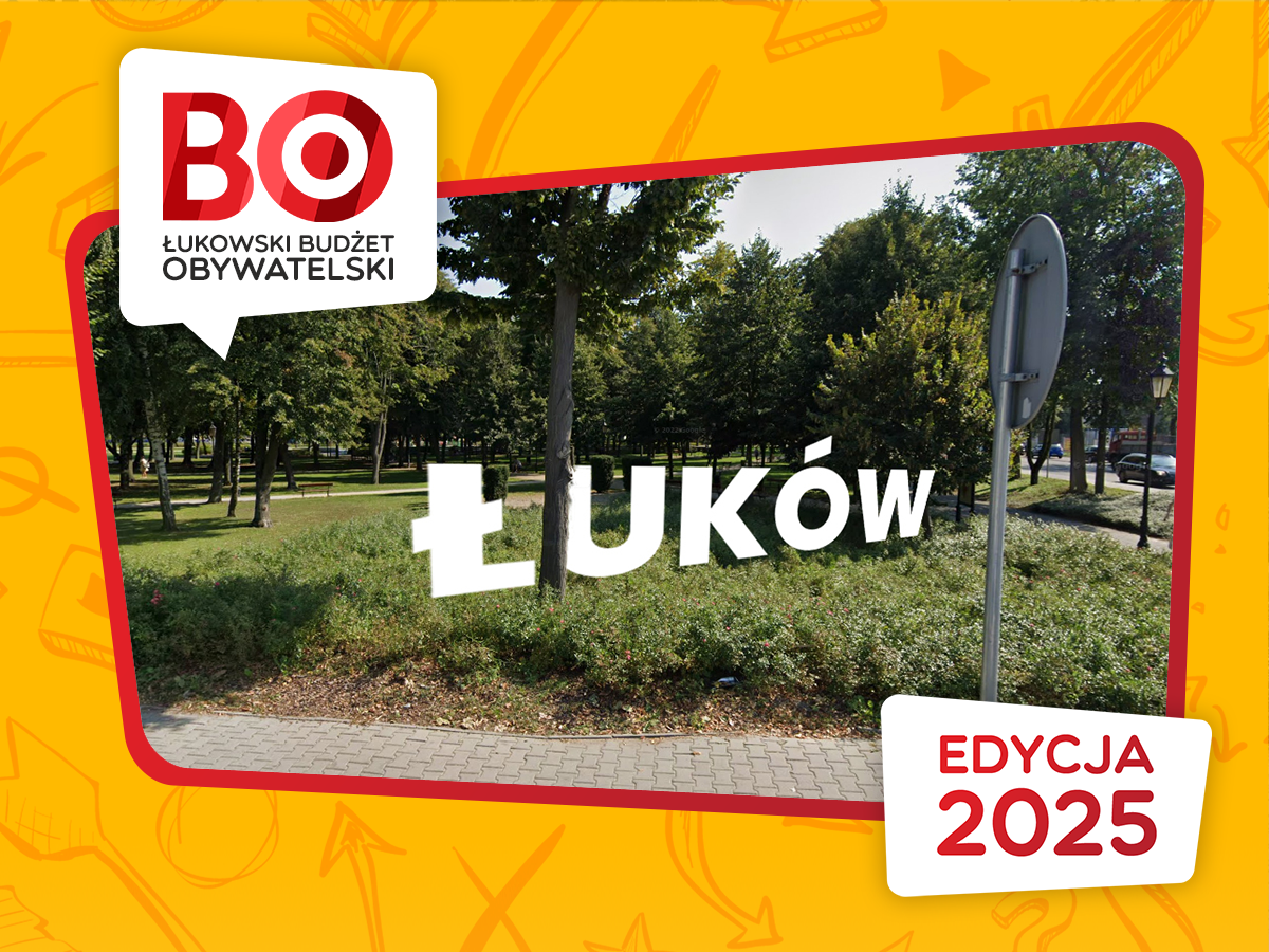BO 2025: Podświetlany napis ŁUKÓW