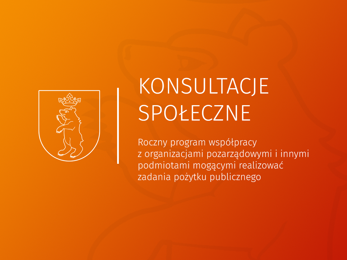 Konsultacje społeczne dot. współpracy z NGO